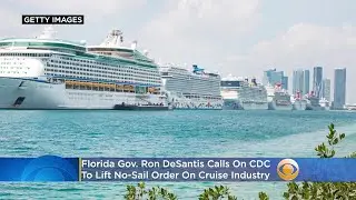 Florida Gov. Ron DeSantis Calls On CDC To Lift Cruise No-Sail Order