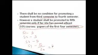 Semester Ordinance क्या होता है? GNDU Semester Rules ।  Carry on System.