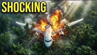 Plane Crashes Into Dense Jungle 🌴 | What Happened Next Will Shock You