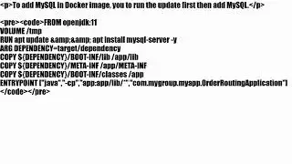 How do I build a custom Docker image that installs MySQL and configure Jib to use it as the base ima
