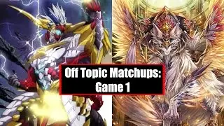 [Cardfight!! Vanguard] Off Topic Matchups: Brawlers vs Great Nature (Game 1)