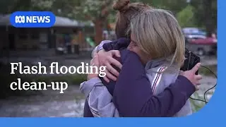 Lorne locals clean up after cars, caravans swept out to sea | ABC NEWS