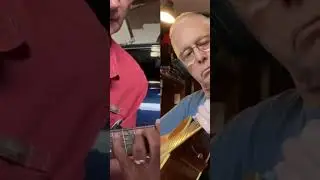 Jamming with Dave.