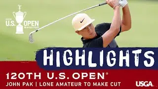 2020 U.S. Open, Round 2: Amateur John Pak Makes the Cut
