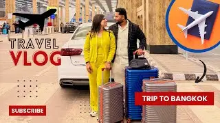 Flying from Surat to Bangkok | Travel Vlog ✈️ #thailand #vlog #travel #trip