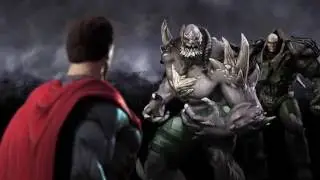Injustice: Gods Among Us Ultimate Edition Superman In Villains Only Battle Gameplay