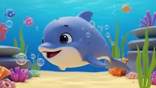 Minecraft Tiny Dolphin Lost the Bubble Ring | Kids Songs & Nursery Rhymes