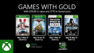 Juegos gratis de Xbox Live Gold para mayo 2020