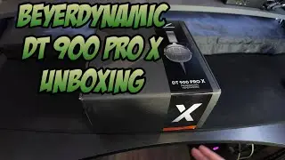 Beyerdynamic DT 900 Pro X Unboxing | Black strap box new revision!