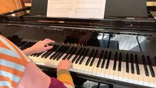 Speedy Comet by Alison Mathews  |  RCM piano etudes grade 1  |  Celebration Series 6th edition 2022