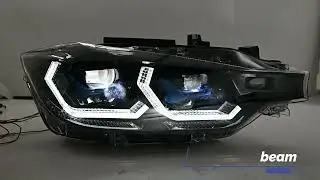The new BMW 3-Series 2013-2018 headlights from TT-ABC #ttabc #bmw #bmwf30