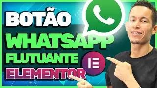 Bot&atilde;o de WhatsApp flutuante no Elementor FREE - WordPress