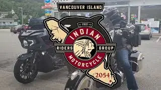 INDIAN MOTORCYCLE RIDERS GROUP VANCOUVER ISLAND #2054 in HOPE BC