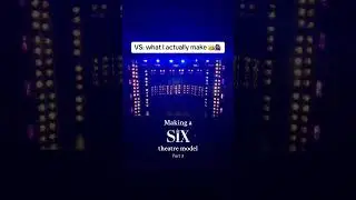 #six #broadway #musical #westend #miniature #theater #diy #diycrafts #wickedmovie #broadwaytheatre
