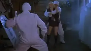 Female Power | Policewoman beats up two men