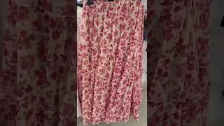 Primark New Women&rsquo;s trendy Skirt in 🌺#primark #shortsfeed #womensfashion #skirt #trendydress