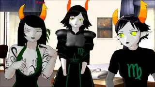 [MMD - Homestuck] Kanaya + Porrim + The Dolorosa - Backstreet's Back