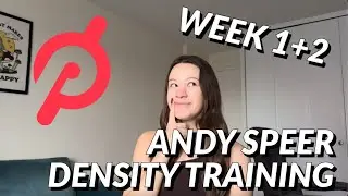 REVIEWING ANDY SPEER'S DENSITY TRAINING WEEKS 1 + 2 || PELOTON STRENGTH