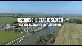 Drone-vision 4K | Historische stadje Sloten