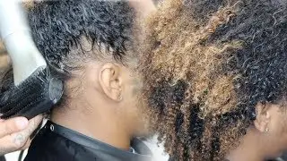 SILK PRESS ON COLOR TREATED HAIR! HOW WILL IT TURN OUT?