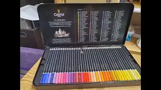 Demonstration for Castle arts pencils