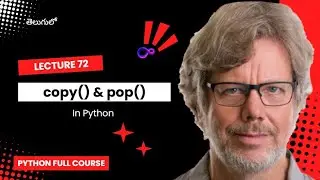 copy() and pop() Methods in Python Sets Explained in Telugu | Try School
