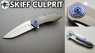 Skiff Made Blades Culprit Custom Folding Knife - Overview