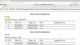 JMI SPOT RESULT FOR BHM/ BTTM & B.VOC 2019-20
