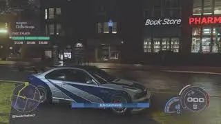 NFS Unbound_BMW M3 GTR_delivery_night_escape_police_heat lv.5