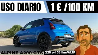 Uso diario Alpine A290 GTS | Consumo y autonom&iacute;a #AlpineA290 #TestDrive