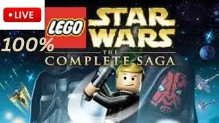 100% LEGO STAR WARS THE COMPLETE SAGA | Part 8 | (100% Lego Games Marathon)