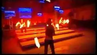 Fire and Pyro show for TV Prima