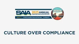 Culture Over Compliance presented by Brian Brogen