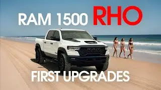 First RAM RHO Upgrades | Bed Cover, Tint, Running Boards | Unboxing | Installation | Rough Country