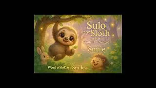 Sulo the Sloth and the Smile That Waited｜Smile &mdash; Gently Grown from the Heart ｜樹懶蘇洛與那個等待的微笑