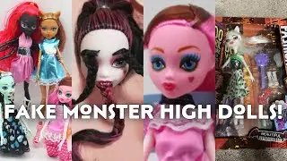 The Bizarre World of Fake Bootleg Monster High Dolls! | a quick dive through MH aliexpress listings
