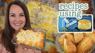 CANNED BISCUIT DOUGH RECIPES | EASY BISCUIT RECIPES | FEEDING THE BYRDS