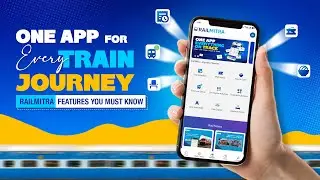 One App for Every Train Journey | RailMitra Features You Must Know | Smart Travel Train App