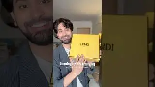 Распаковка сумки FENDI Soft Trunk Baguette &mdash; моей первой люксовой сумки!