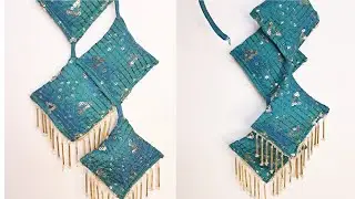 Lehenga Latkan Making At Home | FABRIC LATKAN HOW TO MAKE