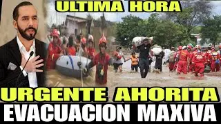 DIOS MIO !! ORDENAN EVACUASION MAXIVA EN EL OCCIDENTE DE EL SALVADOR  Y SALV4RLOS A TODOS