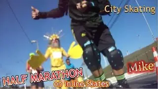 Meia Maratona SBC 21Km patins - Mike Dias - Half Marathon on Inline