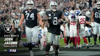 Josh Jacobs' best runs in 2-TD game | Week 9