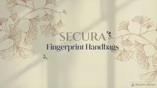 Video Showcasing Luxury and Dreamy Secura Fingerprint Bags