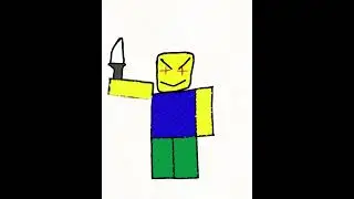 Roblox MM2 Noob Edit #shorts #edit