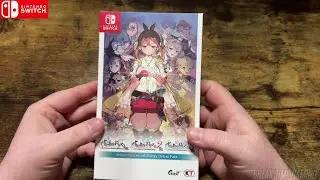 Atelier Ryza DX Trilogy Nintendo Switch Unboxing