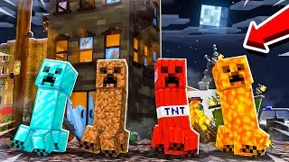 MINECRAFT CREEPER APOCALYPSE.. DAY 1