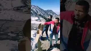 To enjoy every moment#changulake    #Sikkim #shorts