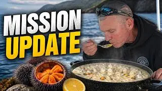 Gore bay & Kaikoura Fishing Mission. Kina taste test!