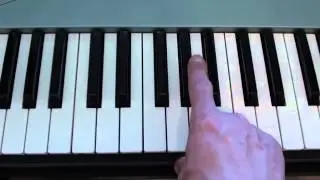 How to play Major Distribution on piano - 50 cent